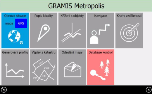 GRAMIS - Mobilní aplikace - TOPOS